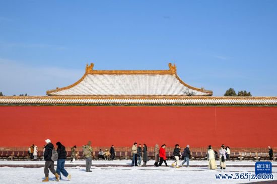 雪后初霁游故宫